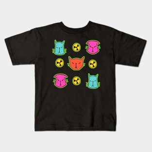 NUCLEAR CATS Kids T-Shirt